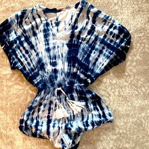 Vintage Havana kids tassel romper